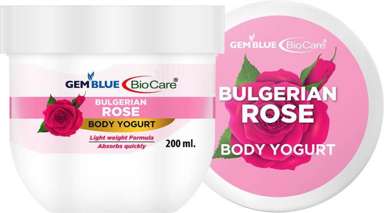 GEMBLUE BIOCARE Bulgerian Rose Body Yogurt, 200ml, PACK OF 1 Price in India