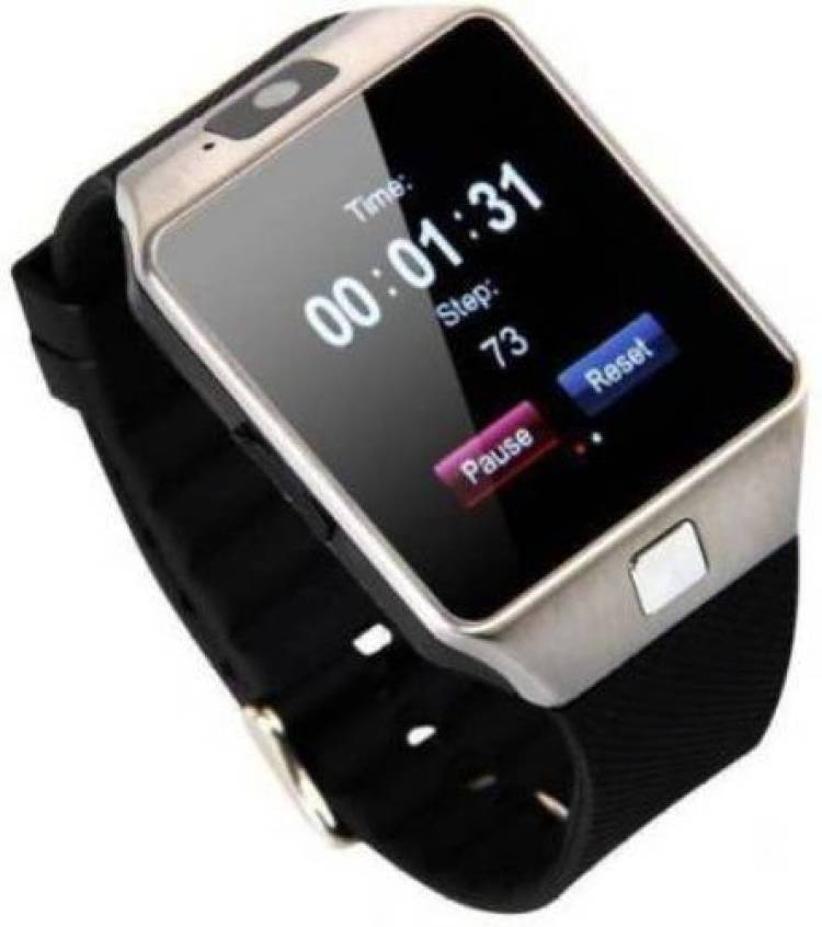 TECHMAZE DZ09 Bluetooth 4G Support Calling Camera Smartwatch sim support T318 Smartwatch Price in India