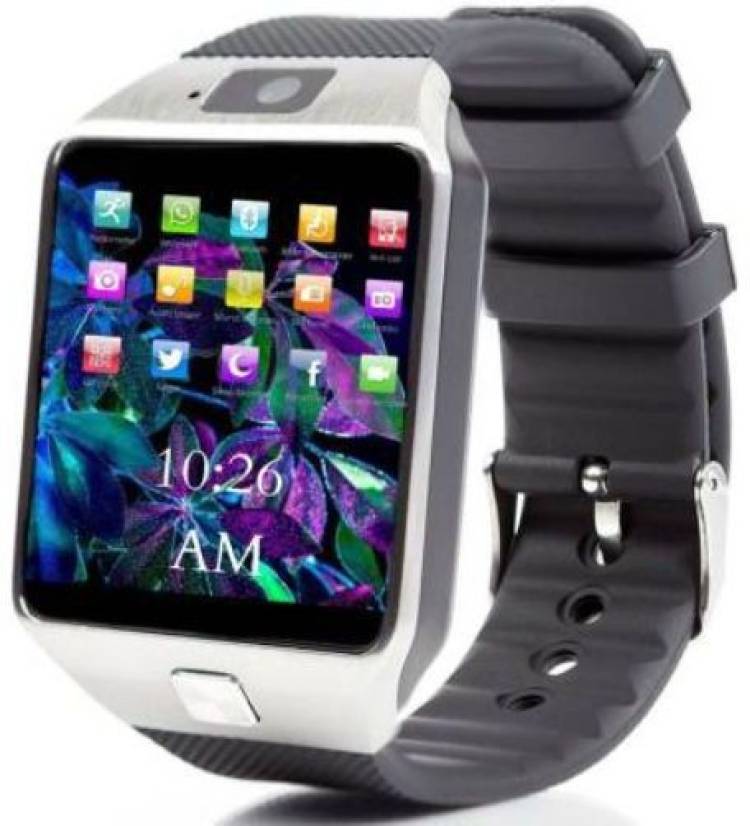 KDM ENTERPRISES DZ09 Bluetooth Calling Camera Smartwatch with 4G Support,SD card sim supportK336 Smartwatch Price in India