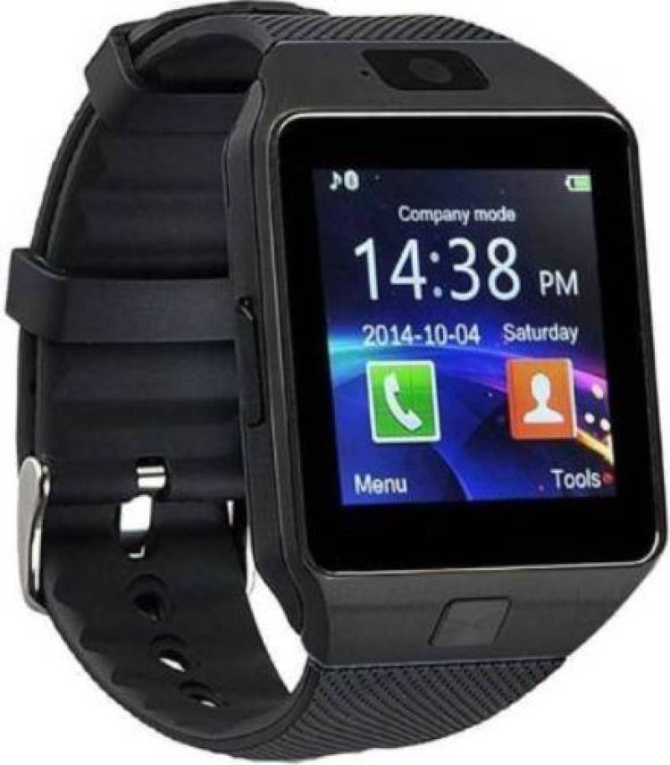 TECHMAZE DZ09 Bluetooth 4G Support Calling Camera Smartwatch sim support T346 Smartwatch Price in India