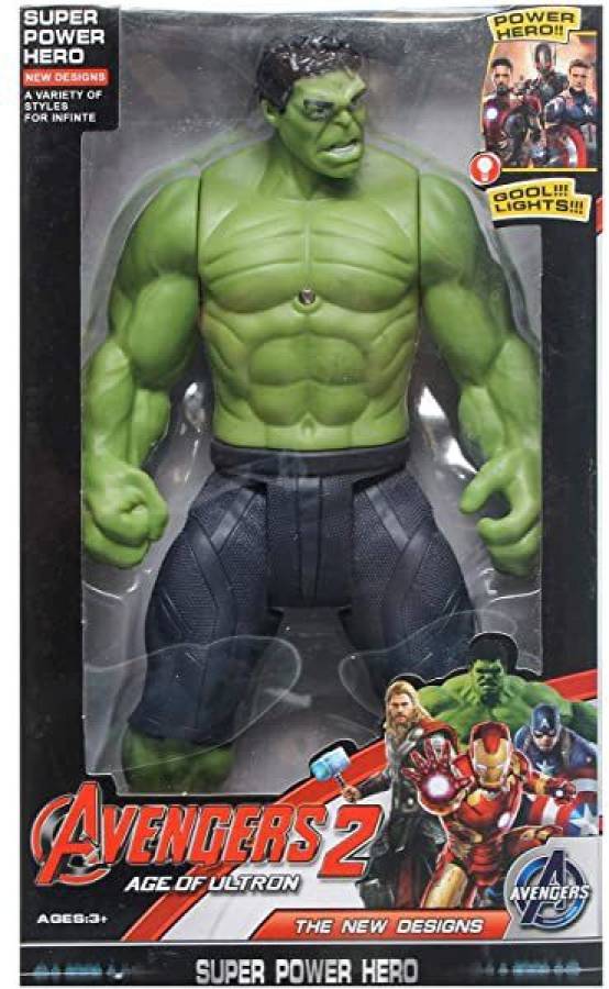 Toytime Avengers Superhero Hulk Action Figure (6-inch)