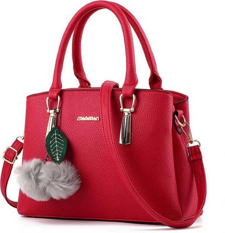 Women Red Hand-held Bag Price in India