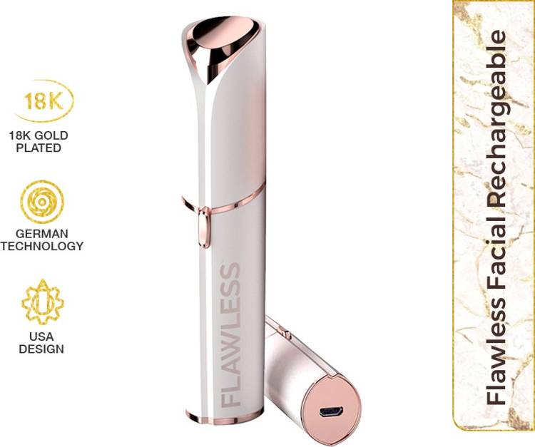 Finishing Touch Flawless Facial Hair Remover - Rechargeable Cordless Epilator Price in India
