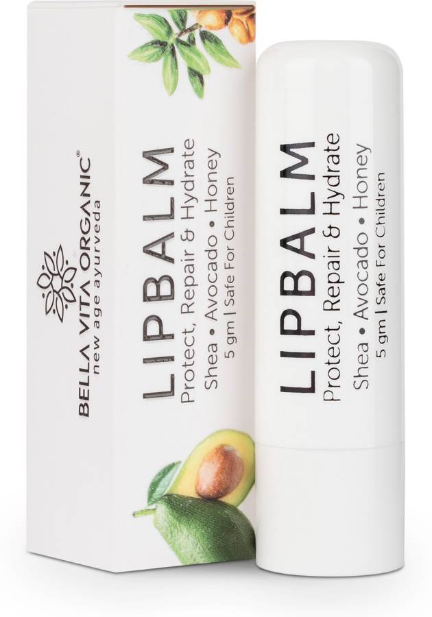 Bella vita organic Lip Balm For Women, Men, Boys & Girls To Dry, Chapped, Damaged Lips Shea butter. Coconut Flavor Price in India