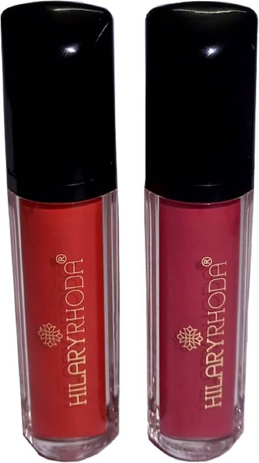 Hilary Rhoda Creamy matte lipgloss combo of 2 Price in India