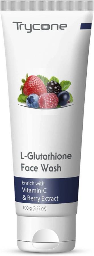 Trycone L Glutathione  Enrich with Vitamin-C for Skin Whitening, 100 Gm . Face Wash Price in India