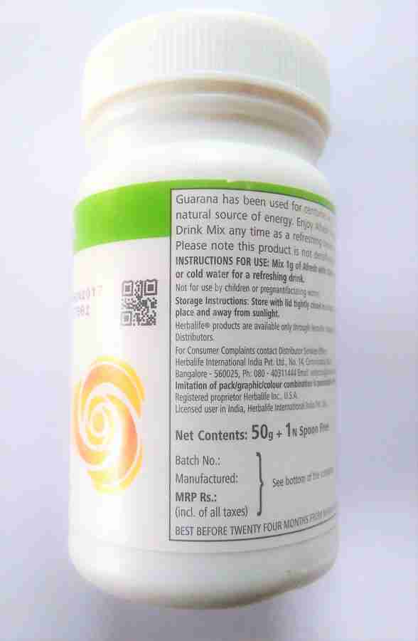 HERBALIFE Nutrition PEACH AFRESH Energy Drink Price in India Buy