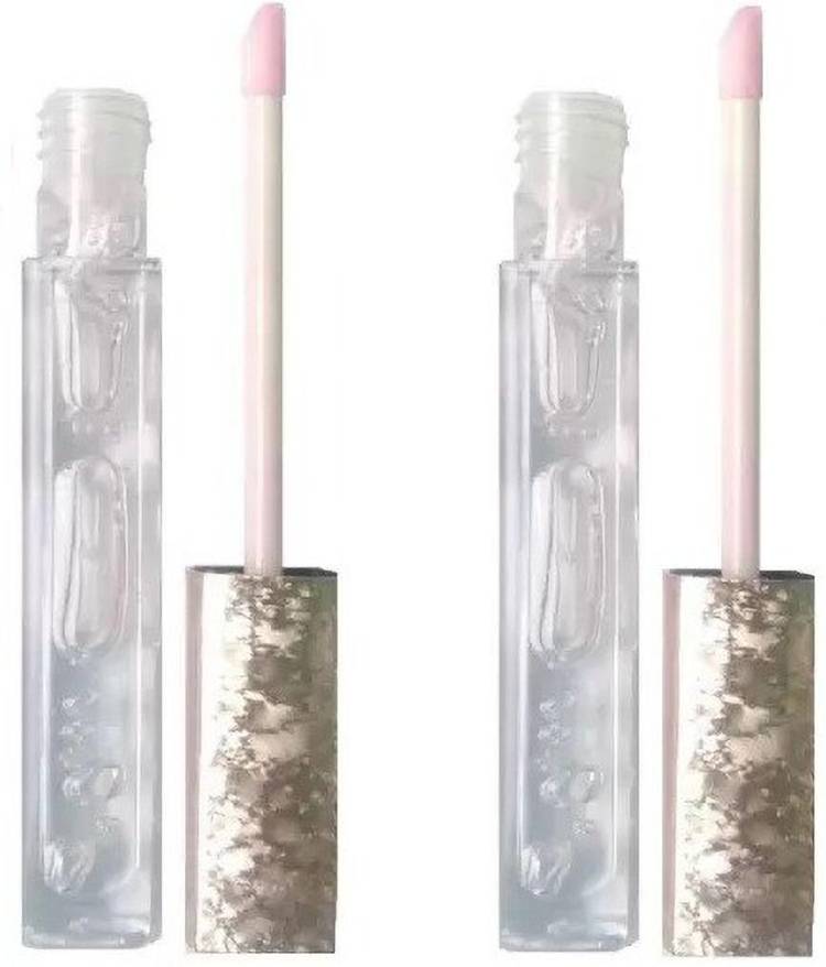 MYEONG Transparent Color Super Shine Stick Lip Gloss Pack Of Two Price in India