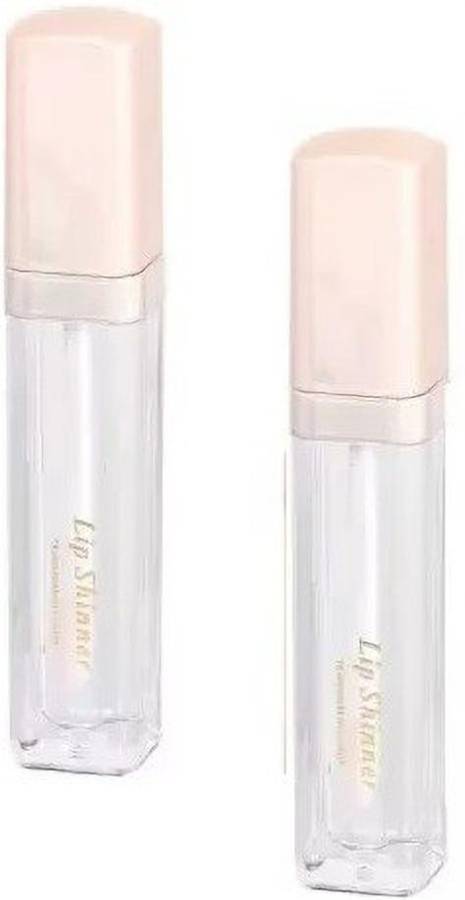 MYEONG GLOSSY FINISH WATER PROOF & LONG LASTING TRANSPARENT CHARM LIP GLOSS pack of two Price in India