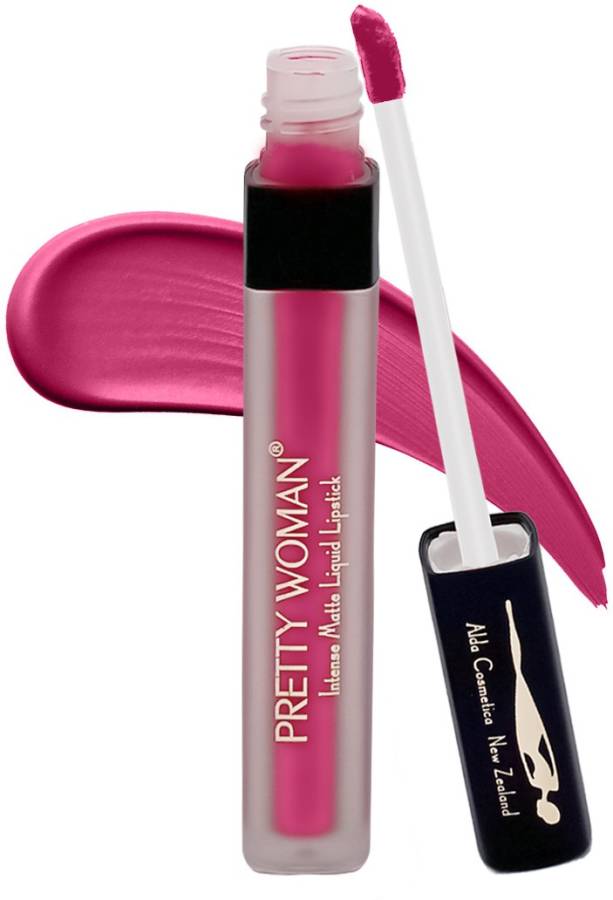 pretty woman Intense (Pink)Matte Liquid Lipstick Long Lasting Up & Go Shade 05, 3Ml Price in India
