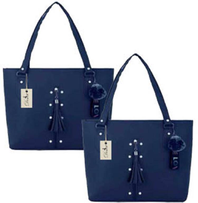 Women Blue Hand-held Bag Price in India