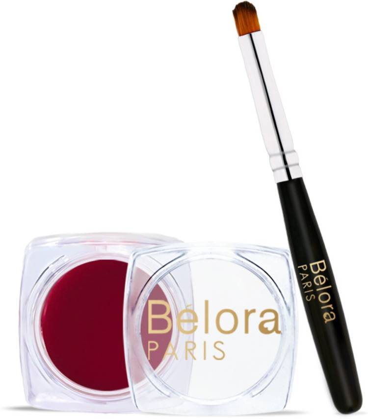 Belora Paris Paint & Pout- Lip & Cheek | Matte Finish | Vegan - Cheetah Red Lip Stain Price in India