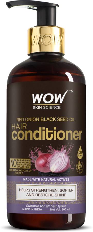 WOW SKIN SCIENCE Onion Conditioner For Dandruff/Hairfall/Curly Hair/Damaged Hair Price in India, Full Specifications & Offers WOW SKIN SCIENCE Onion Conditioner For Dandruff/Hairfall/Curly Hair/Damaged Hair Price in India, Full Specifications & Offers