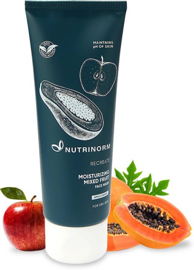 NUTRINORM Moisturizing Mixed Fruit  - For Glowing Skin |All Skin Types| Face Wash Price in India