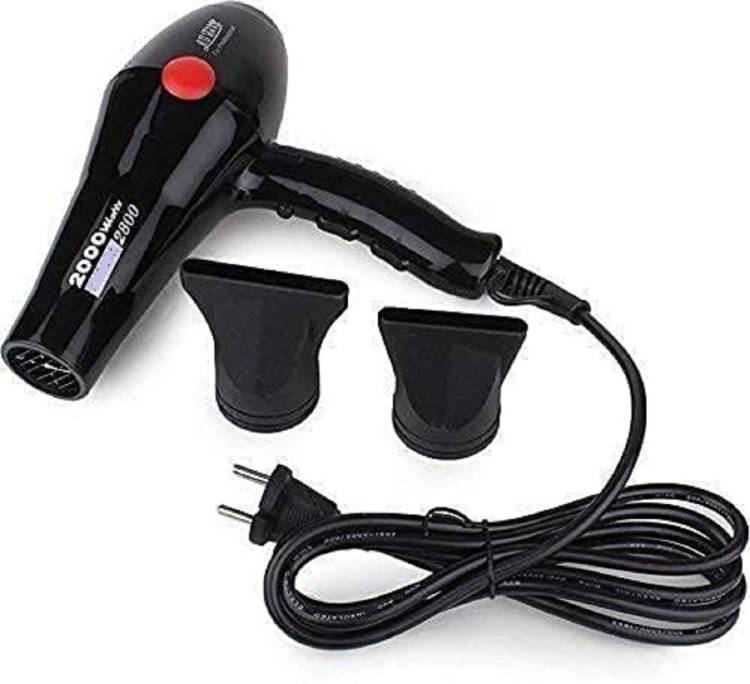 ALORNOR Hair Dryers 2000W Hot And Cold Hair dryer with 2 speed setting Styling Nozzle Hair Dryer Price in India