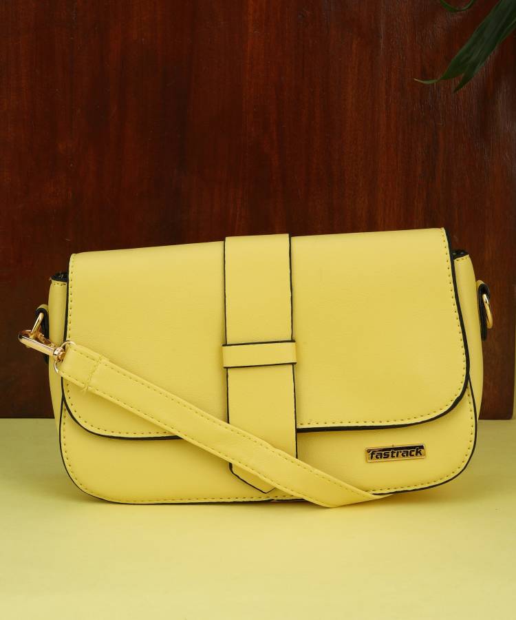 Yellow Women Sling Bag Price in India