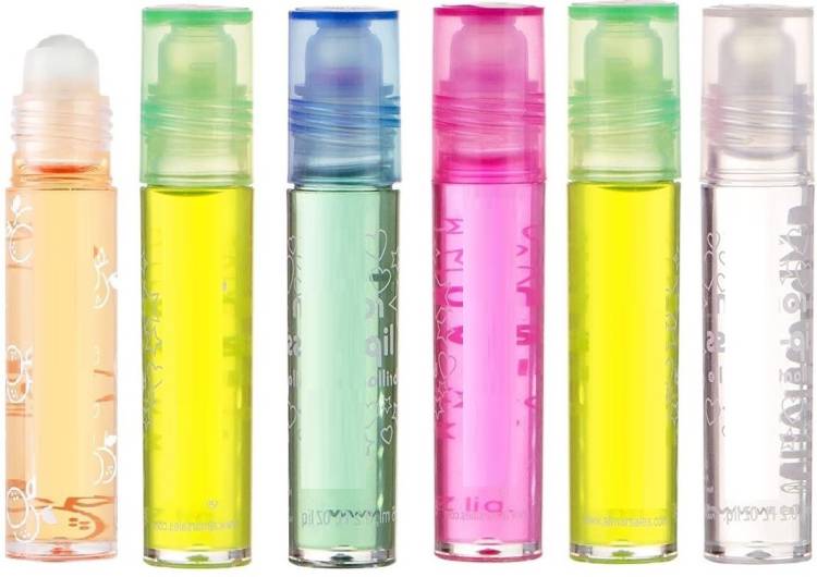 LILLYAMOR Lip Moisturizing Roll-On Fruit Lip Gloss Price in India