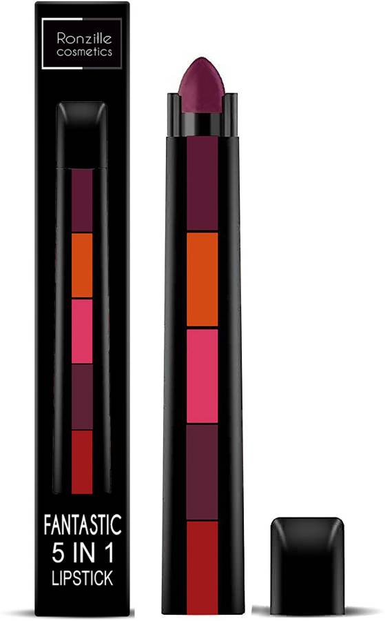 RONZILLE Superb Matte Lipstick 5 in 1 Price in India