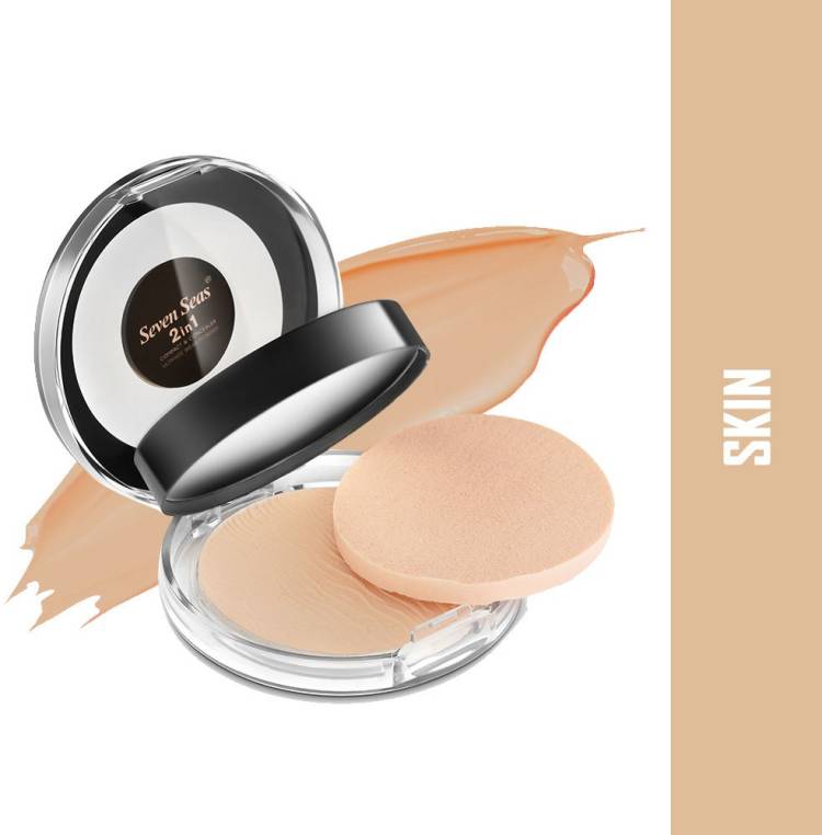 Seven Seas 2 In 1 Compact & Concealer Ultimate Wear Powder Compact Price in India
