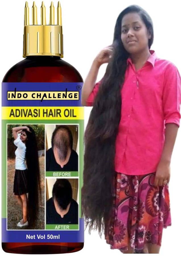 INDO CHALLENGE Adivasi Medicine All Type of Hair Problem Herbal Hair Oil Price in India