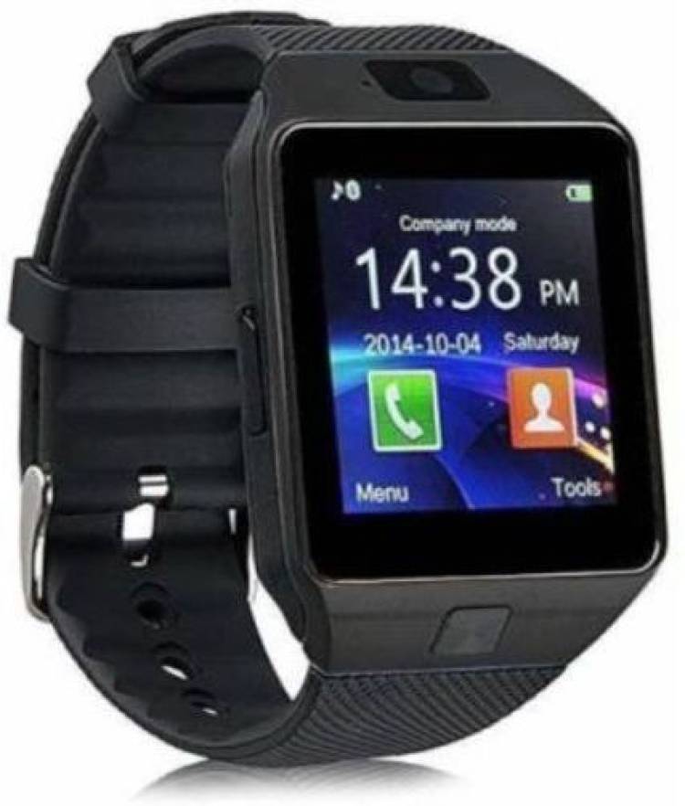KDM ENTERPRISES DZ09 Bluetooth Calling Camera Smartwatch with 4G Support,SD card sim supportK201 Smartwatch Price in India