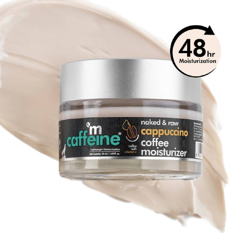 mCaffeine Lightweight Cappuccino Coffee Face Moisturizer with Vitamin E & Almond Milk Price in India
