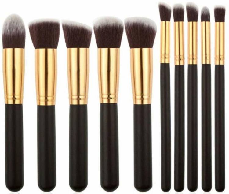 LA OTTER MAKEUP BRUSH PACK OF 10 Price in India