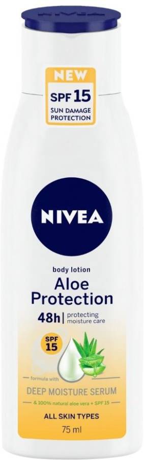 NIVEA Body for All Skin, Protection with Aloe Vera, SPF 15 Price in India