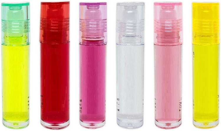 LILLYAMOR Lip Care 6 Roll On Lip Gloss Fruit Gloss Price in India