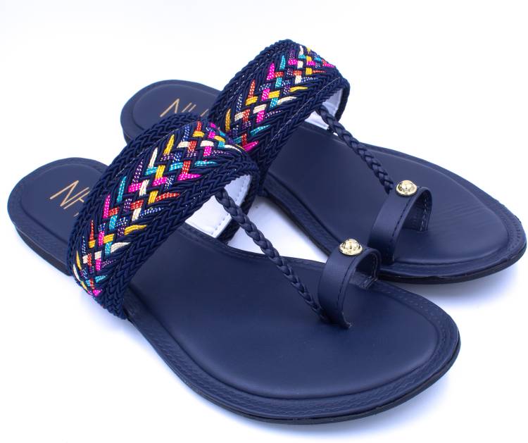 NH2 Women Navy Flats Price in India