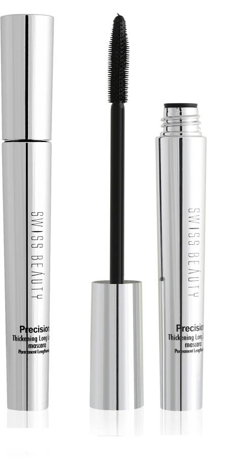 SWISS BEAUTY Precision Thickening Long Lash Deep Black Mascara 8.5 ml Price in India