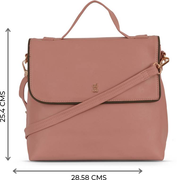 Women Pink Satchel Price in India