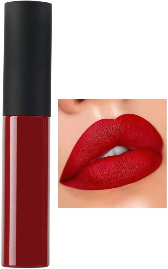Facejewel Gorgeous Creamy Matte Lipgloss Dark Red Price in India