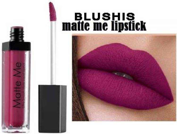 BLUSHIS Quick Drying HD Matte Finish Waterproof Liquid Lipstick Price in India