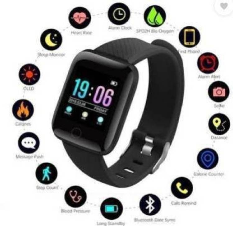 Lichen ID 116 Smart Band with Wall Papers_06 Smartwatch Price in India