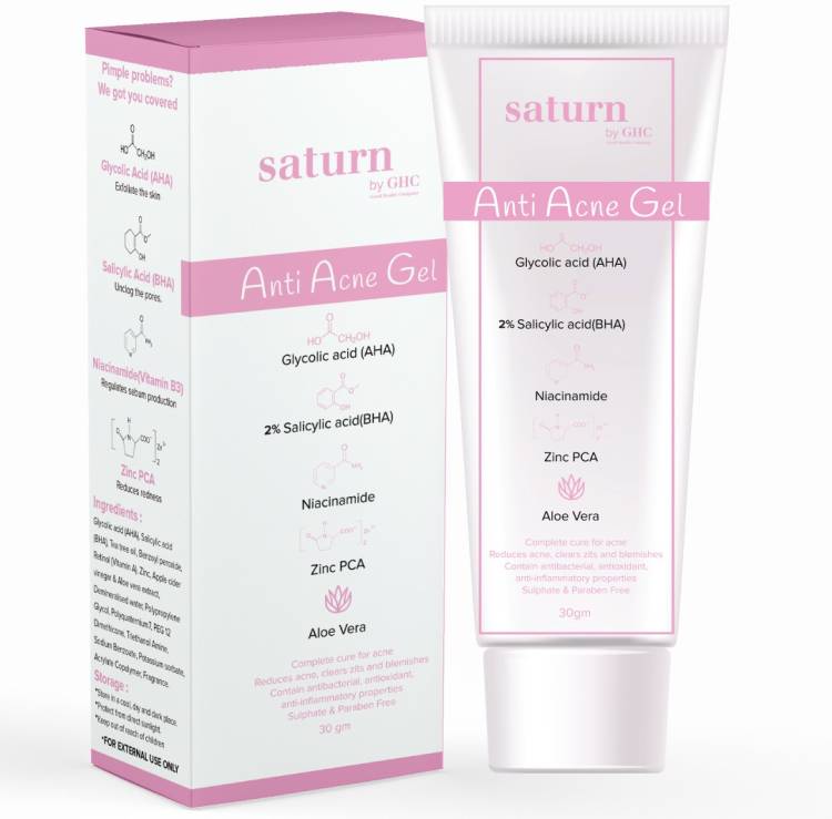 saturn by ghc Skin Correct Gel For Acne Scar Removal with Niacinamide, Salicylic Acid Price in India