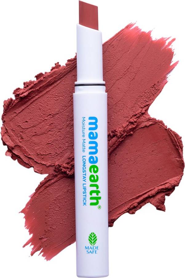 MamaEarth Moisture Matte Longstay Lipstick for 12 Hour Long Stay- Carnation Nude Price in India