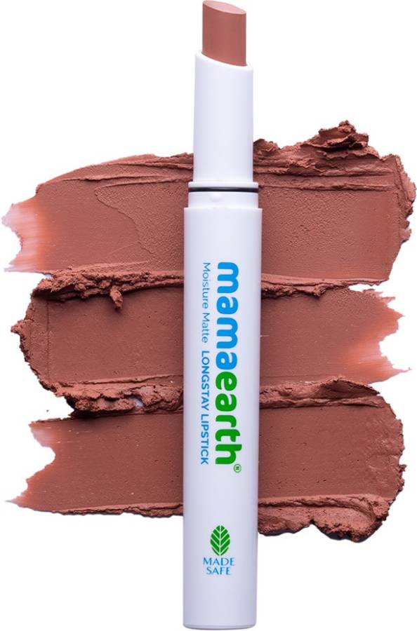 MamaEarth Moisture Matte Longstay Lipstick for 12 Hour Long Stay- Cinnamon Nude Price in India