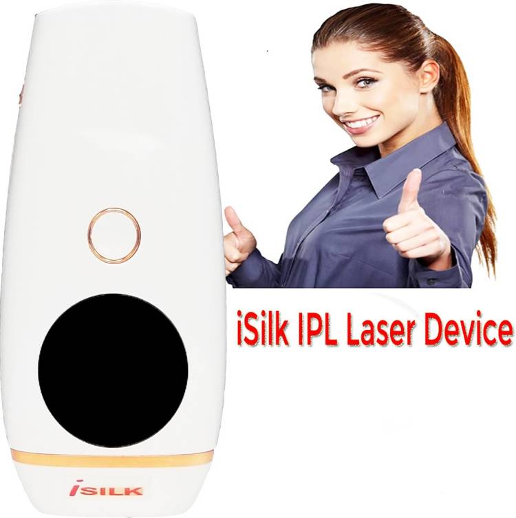 iSilk IPL Laser Permanent Hair Removal Machine Portable Painless Home Use Men Women Corded Epilator Price in India