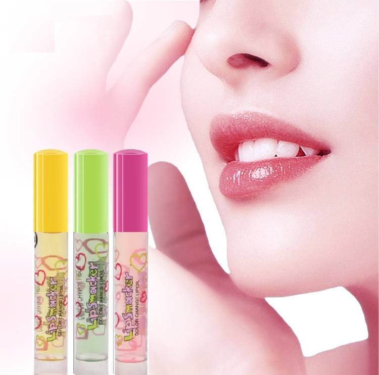 JANOST .Crystal Colorless Flowers Lip Fruit Gloss Nutritious Lasting Fruit Price in India