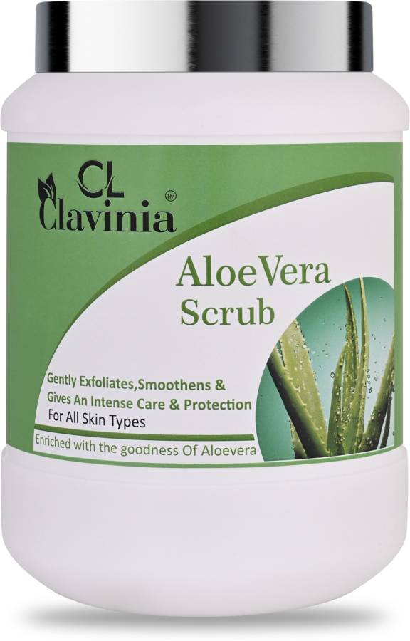 CLAVINIA AloeVera Scrub 1000 ml Scrub Price in India