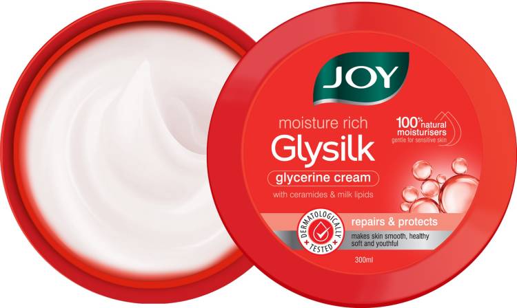 Joy Moisture Rich Glysilk Glycerine Skin Cream with Natural Skin Moisturisers Price in India