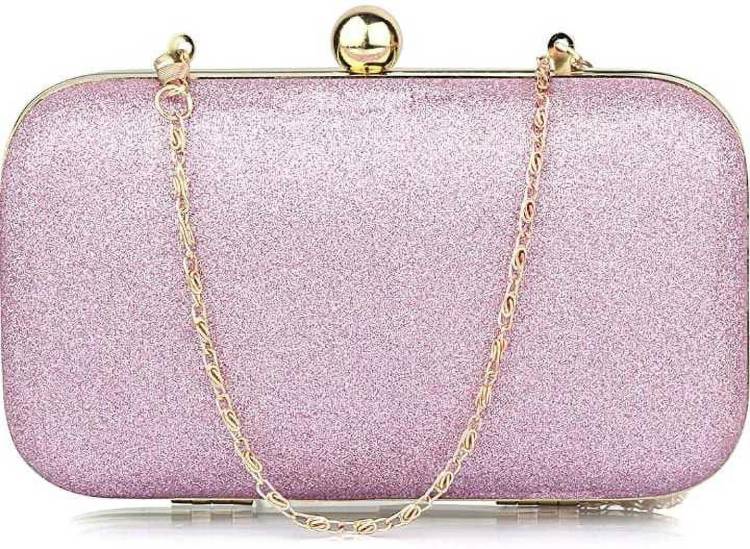 Party Pink  Clutch Price in India