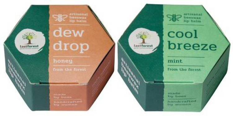 Last Forest Honey & Mint Beeswax Lip Balm Honey, Mint Price in India