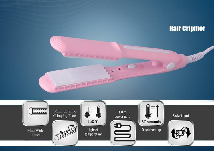 S2S Set of 2 Mini Crimping Machine and 10 Hair Comb Electric Hair Styler Price in India