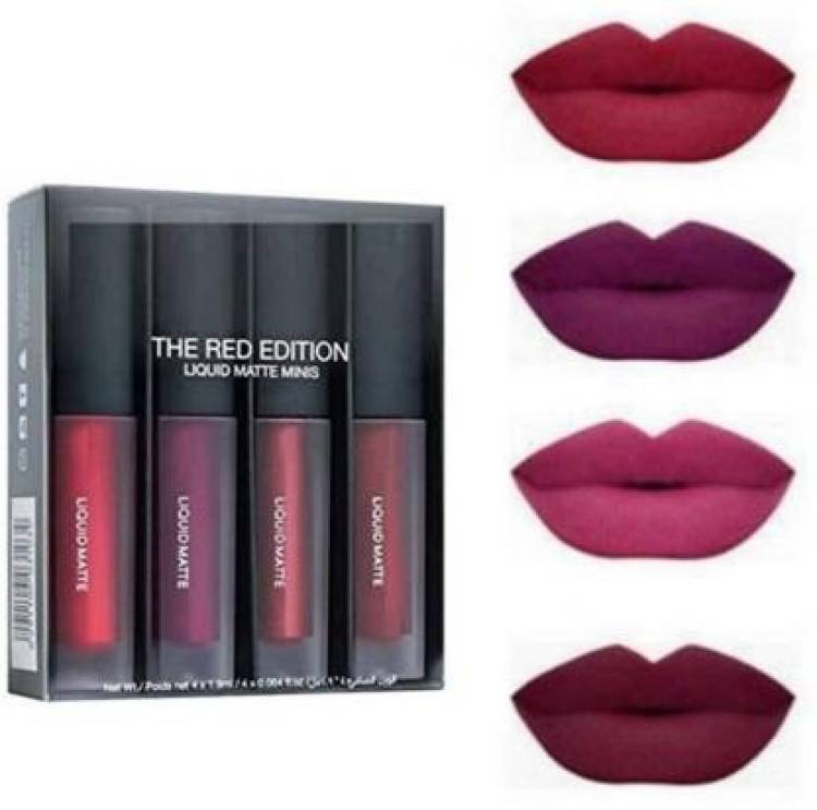 SKINPLUS 4 In 1 Matte Liquid Lipstick Price in India