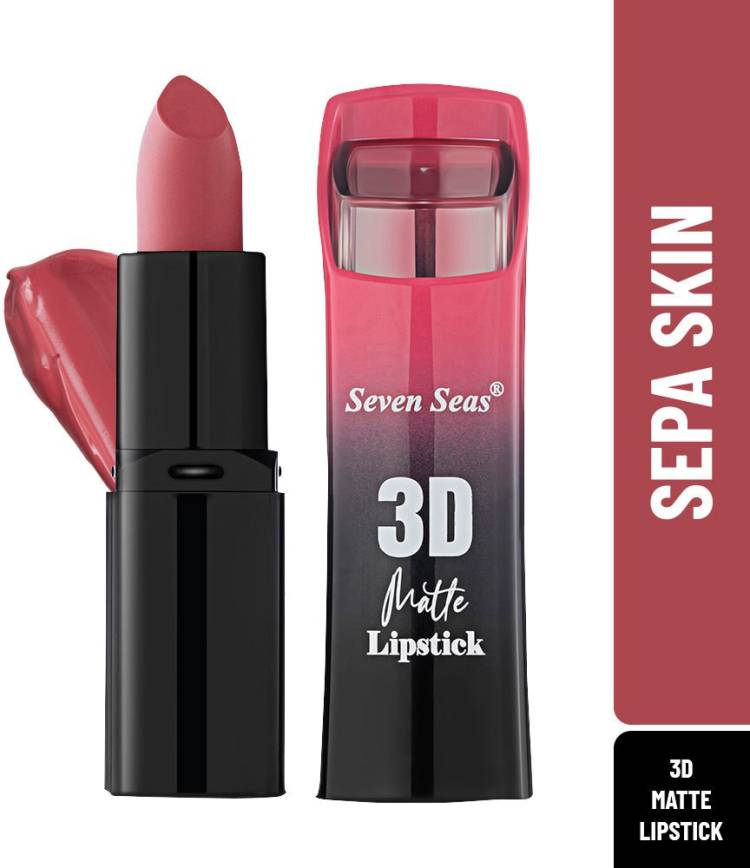 Seven Seas 3D Matte Lipstick Velvet Smooth Full Coverage Price in India