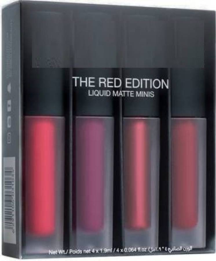 SKINPLUS Professional Color Sensational Liquid Lipstick Combo Pack Price in India