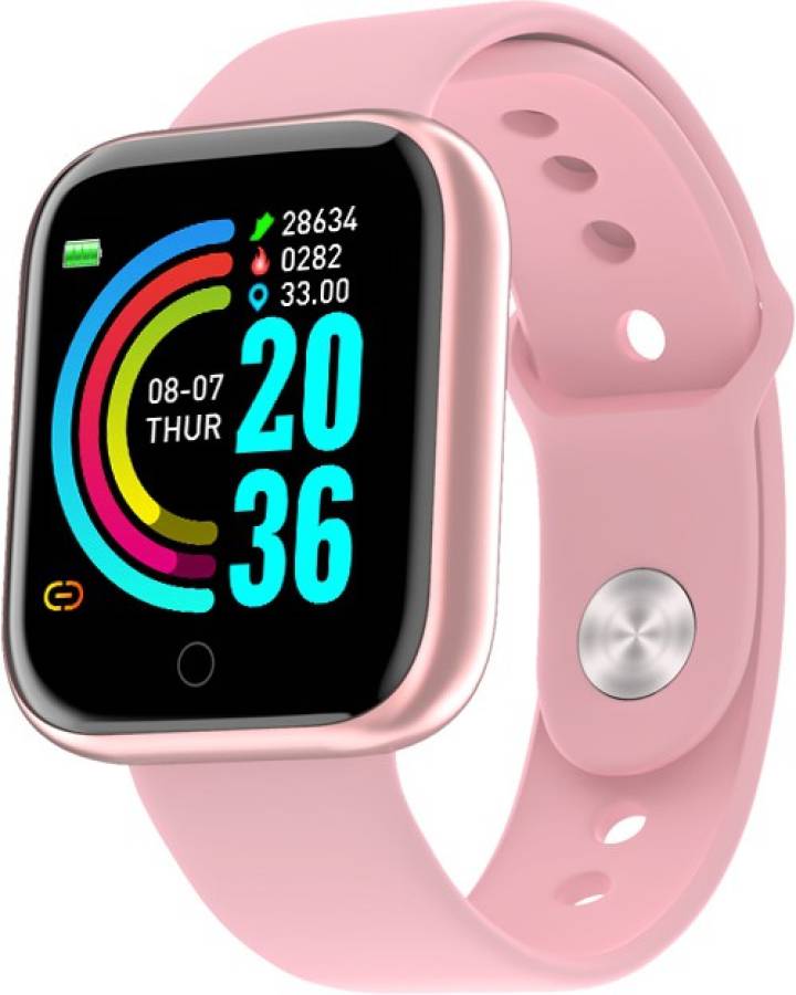 Zenx D20 Pink Bluetooth Touch Smartwatch Price in India