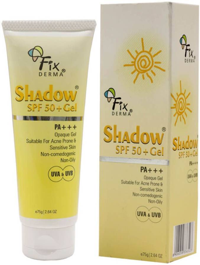 Fixderma Shadow 50+ Gel 75g - SPF 50 PA+++ Price in India